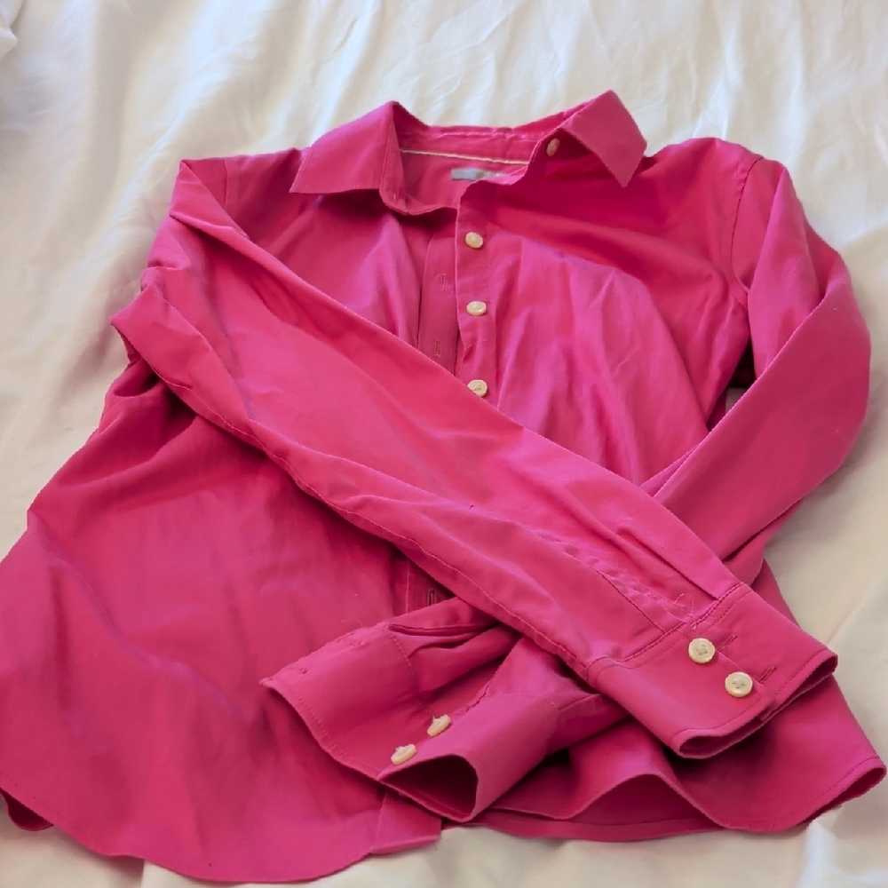 Banana Republic Fuchsia Shirt